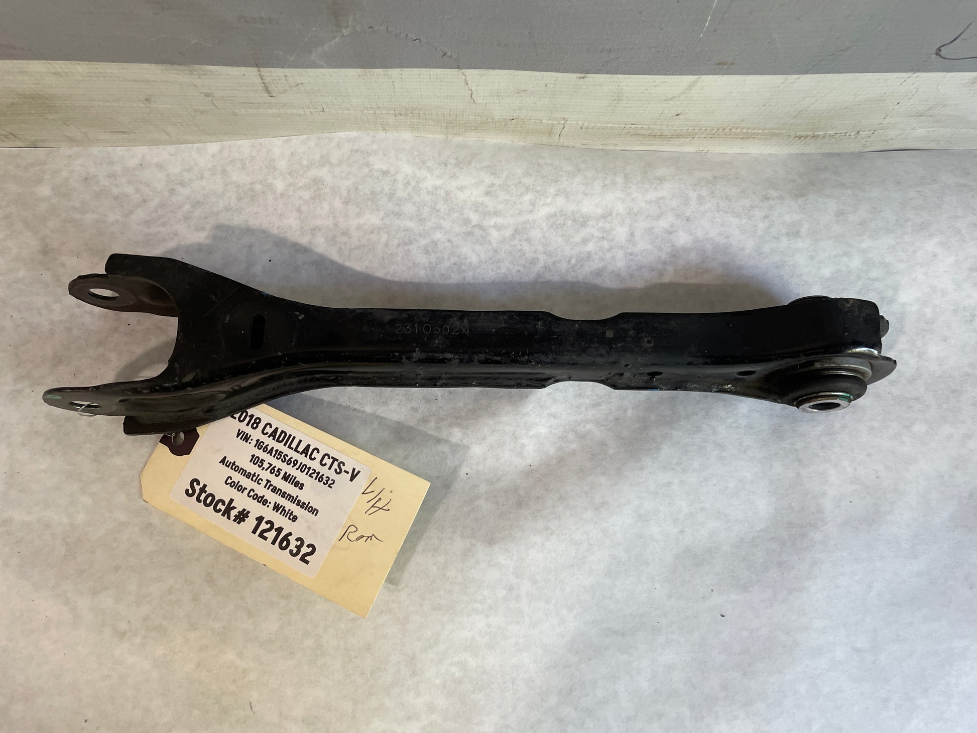 2018 Cadillac CTS-V Rear LH Driver Suspension Upper Control Arm OEM - Day's Parts Yard