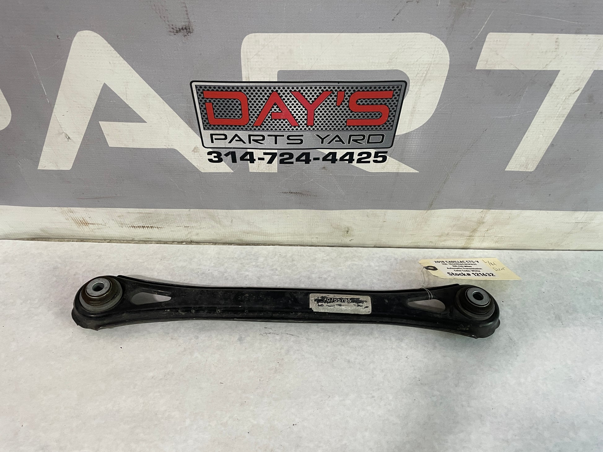 2018 Cadillac CTS-V Rear LH Driver Suspension Lower Trailing Control Arm OEM - Day's Parts Yard