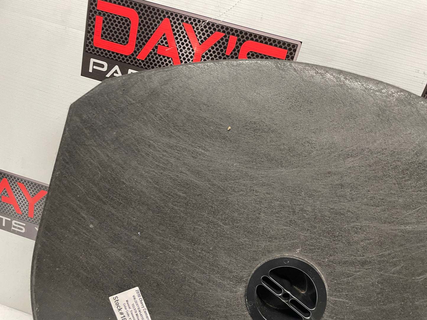 2010 Chevy Camaro SS Hard Spare Tire Compartment Trunk Battery Stowage Cover Panel OEM