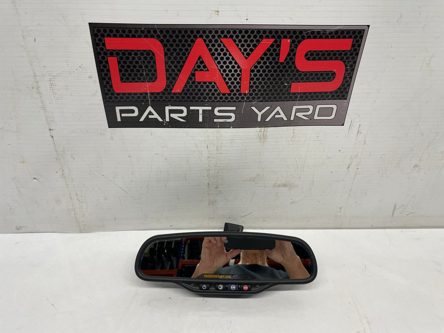 2016 Chevy SS Sedan Rear View Rearview Mirror Auto Dimming & OnStar OEM - Day's Parts Yard