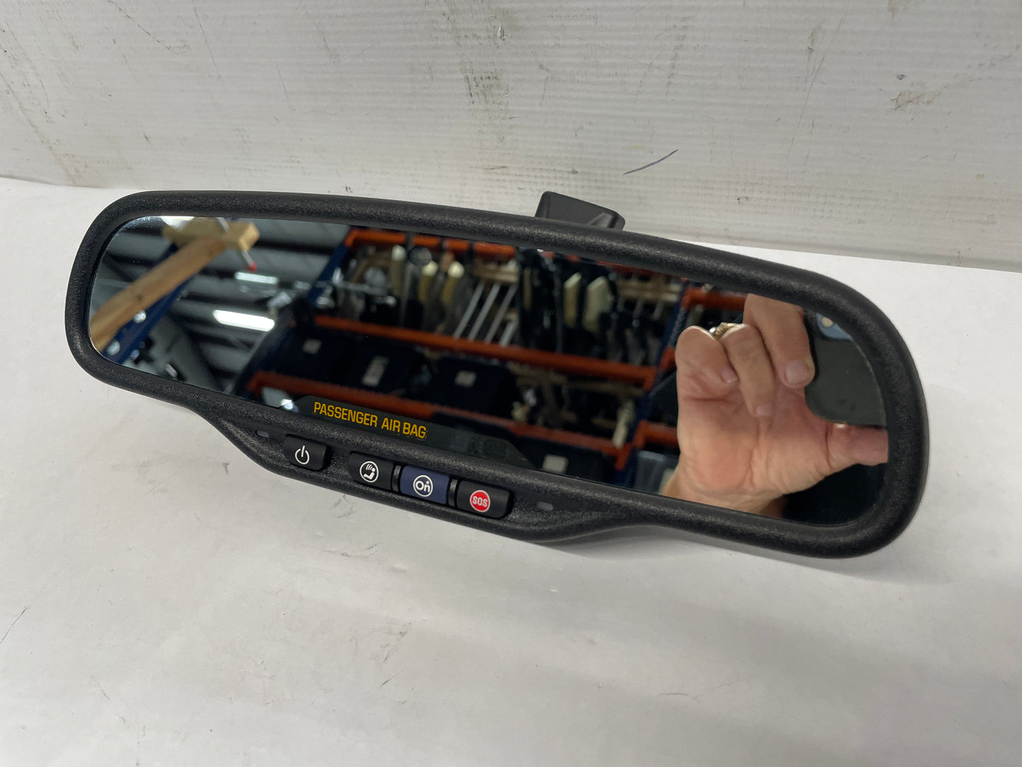 2016 Chevy SS Sedan Rear View Rearview Mirror Auto Dimming & OnStar OEM - Day's Parts Yard