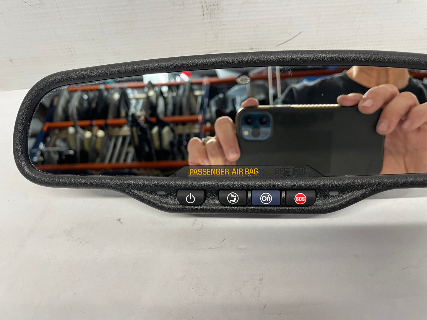 2016 Chevy SS Sedan Rear View Rearview Mirror Auto Dimming & OnStar OEM - Day's Parts Yard