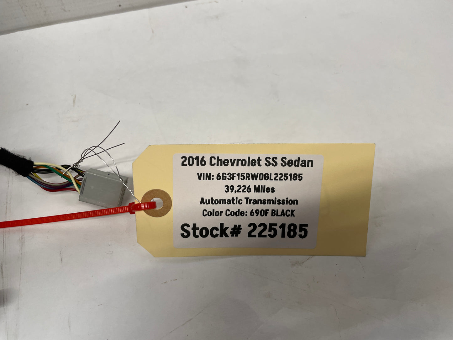 2016 Chevy SS Sedan RH Passenger Exterior Out Side Mirror Black OEM - Day's Parts Yard