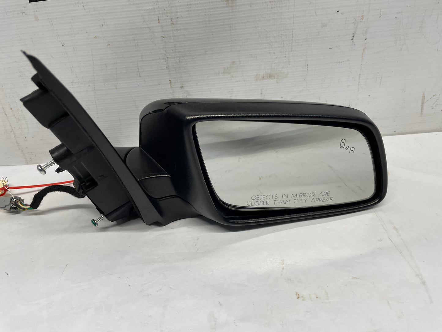 2016 Chevy SS Sedan RH Passenger Exterior Out Side Mirror Black OEM - Day's Parts Yard