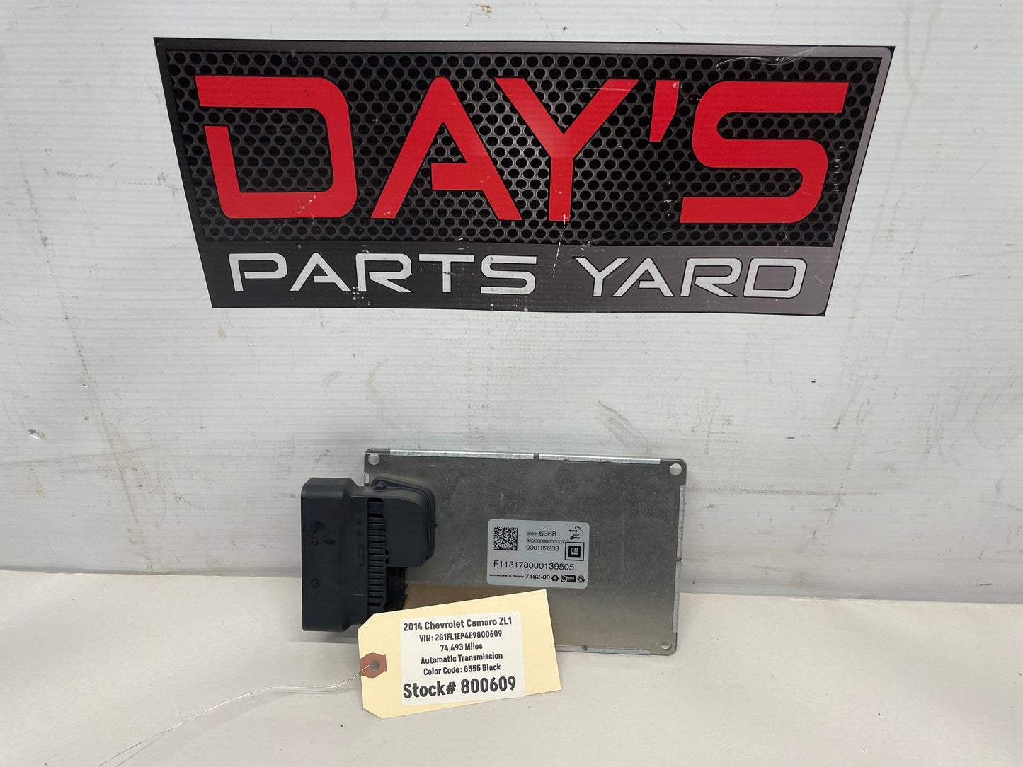 2014 Chevy Camaro ZL1 Suspension Control Module OEM - Day's Parts Yard