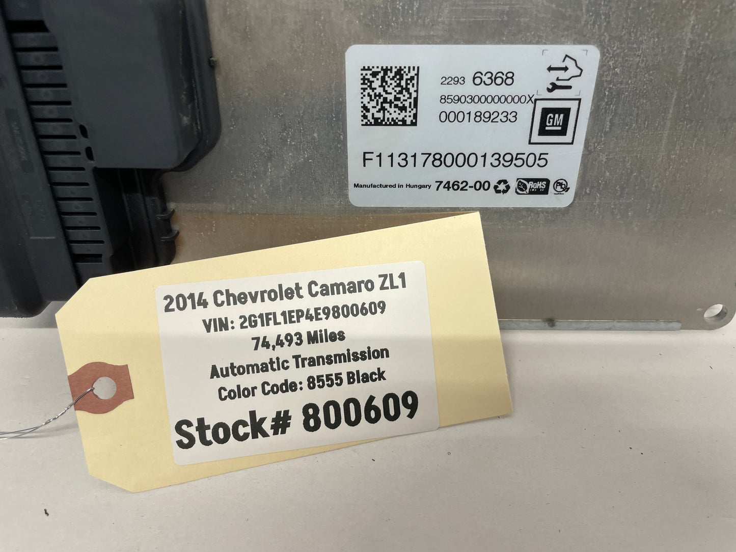 2014 Chevy Camaro ZL1 Suspension Control Module OEM - Day's Parts Yard