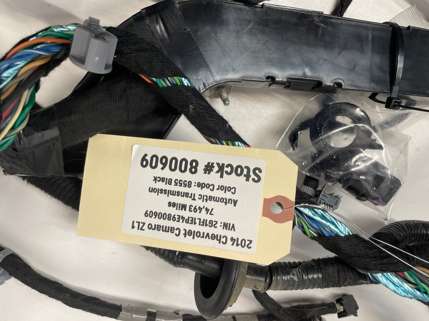 2014 Chevy Camaro ZL1 Body Wire Wiring Harness OEM - Day's Parts Yard
