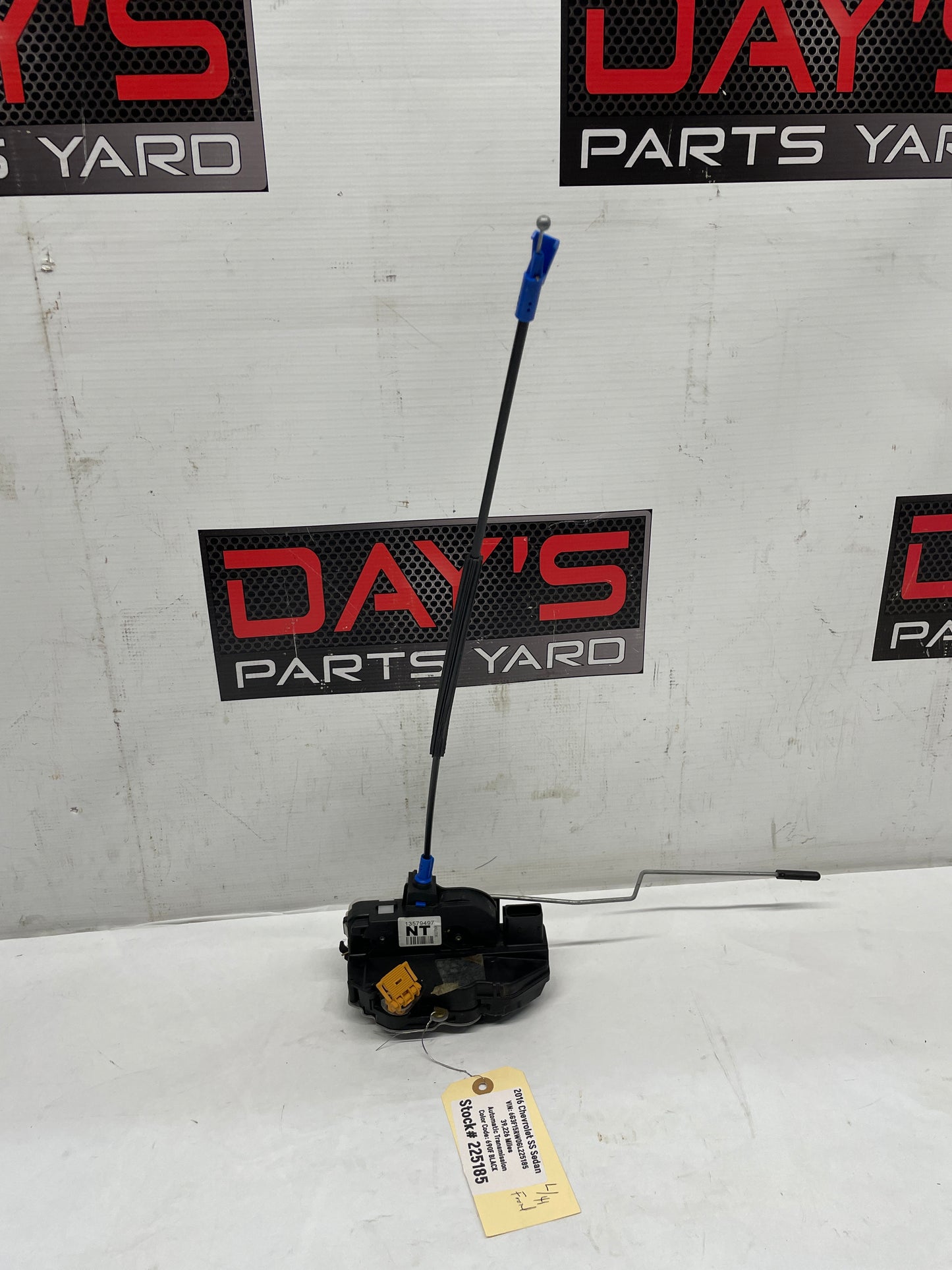 2016 Chevy SS Sedan LH Driver Front Door Lock Actuator OEM - Day's Parts Yard