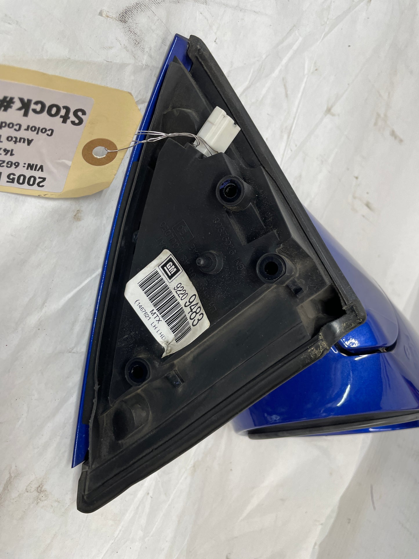 2005 Pontiac GTO LH Driver Exterior Side Mirror OEM - Day's Parts Yard