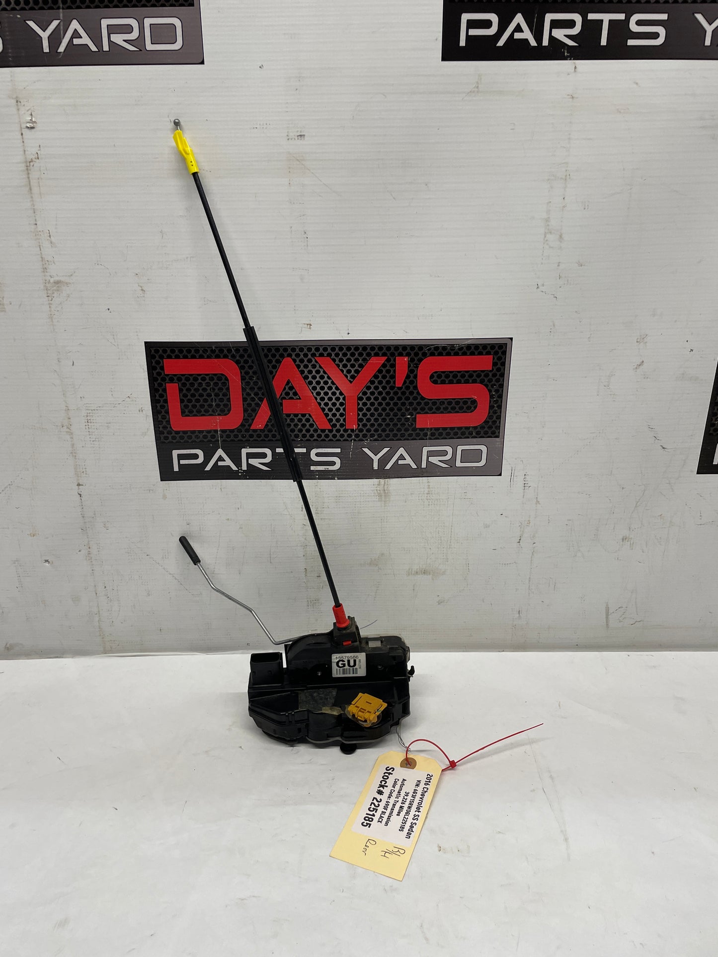 2016 Chevy SS Sedan RH Passenger Rear Door Lock Actuator OEM - Day's Parts Yard