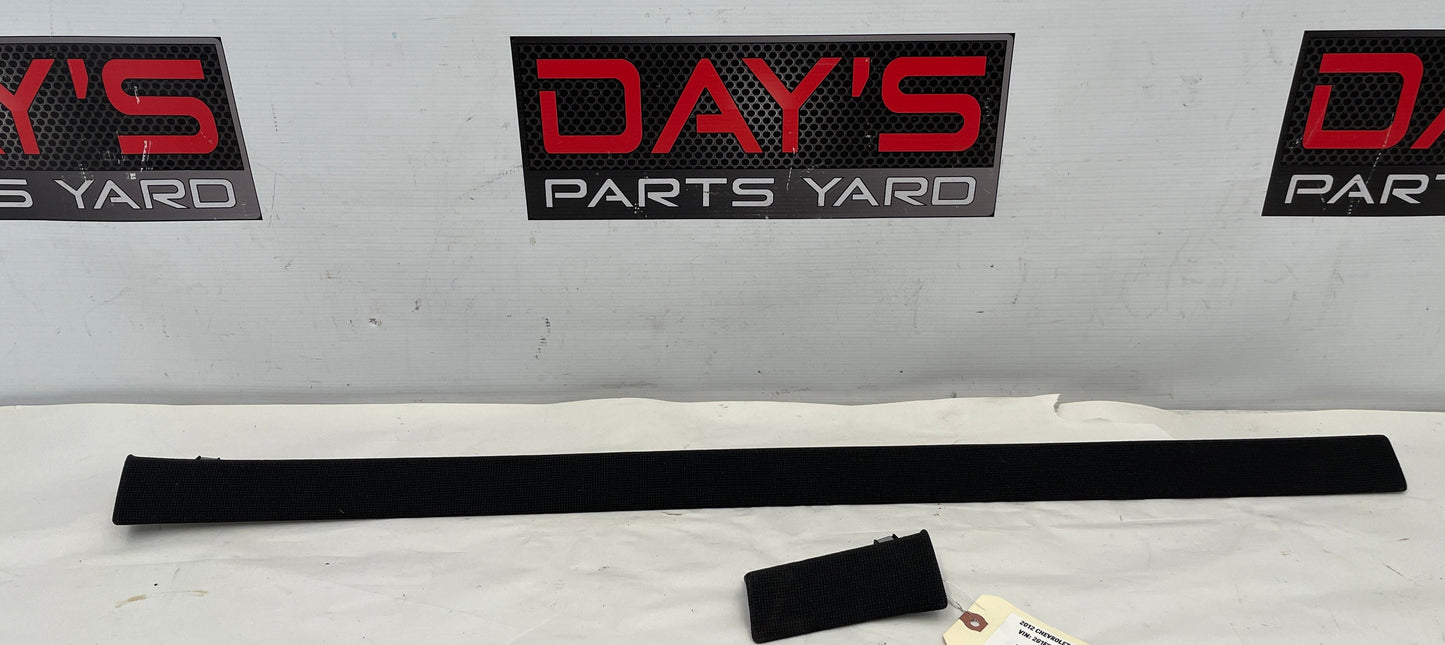 2012 Chevy Camaro SS Cloth Dash Panel Trim Molding 2 pc OEM - Day's Parts Yard