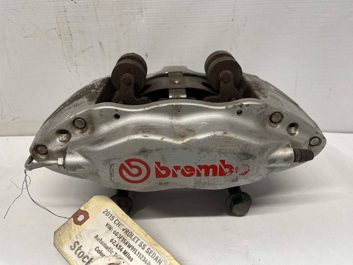 2015 Chevy SS Sedan RH Passenger Front Brembo Brake Caliper OEM - Day's Parts Yard