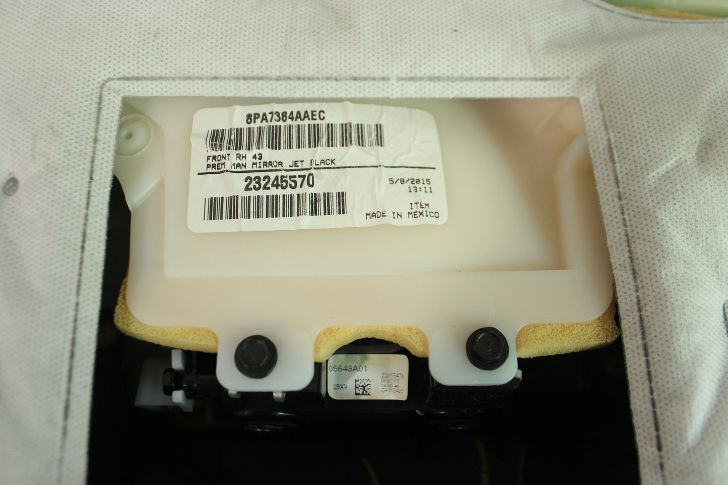 2015 Chevy Silverado 1500 LTZ Front RH Passenger Door Panel w/ Switches OEM - Day's Parts Yard