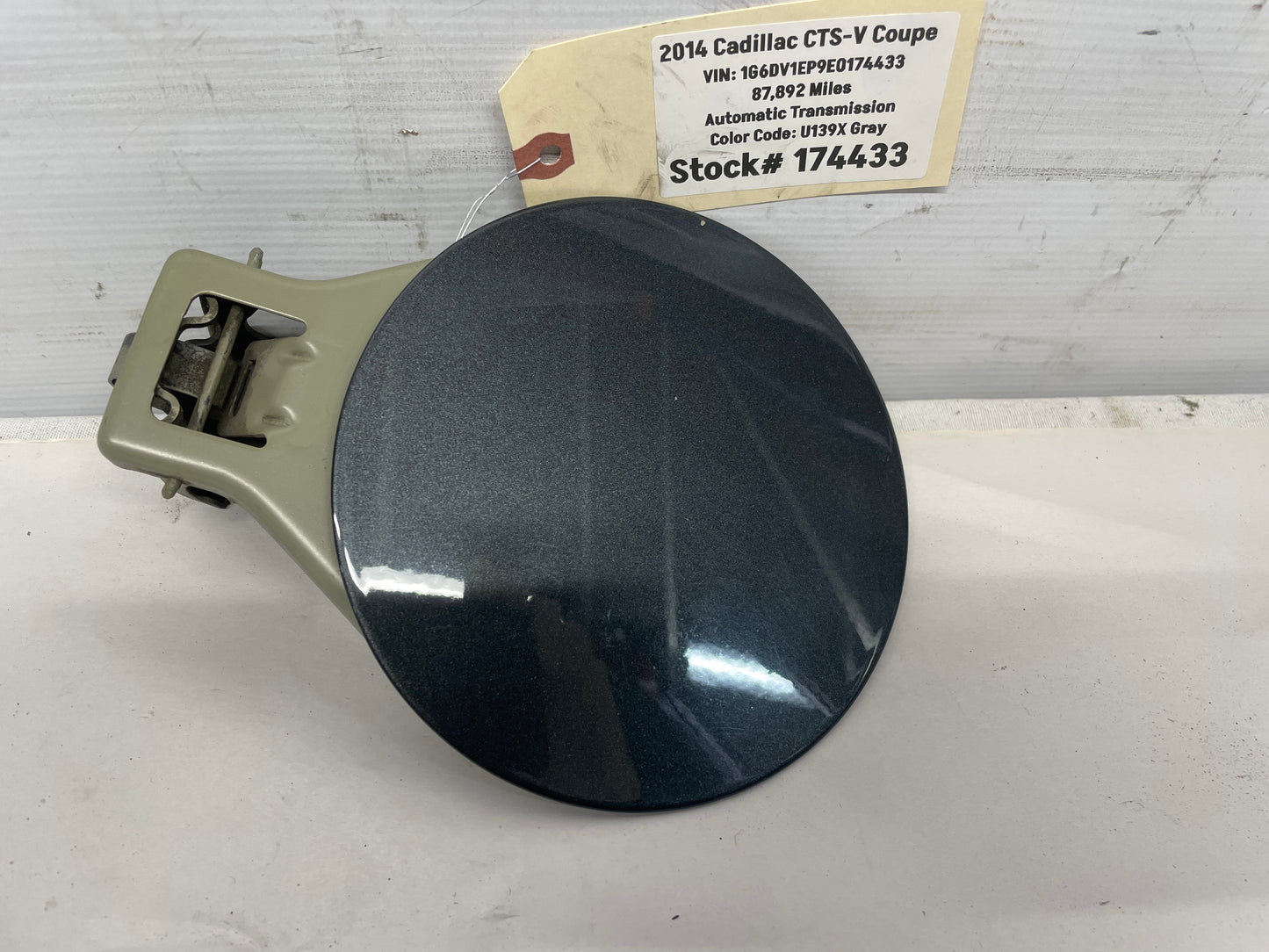 2014 Cadillac CTS-V Coupe Fuel Gas Tank Door Cover OEM - Day's Parts Yard