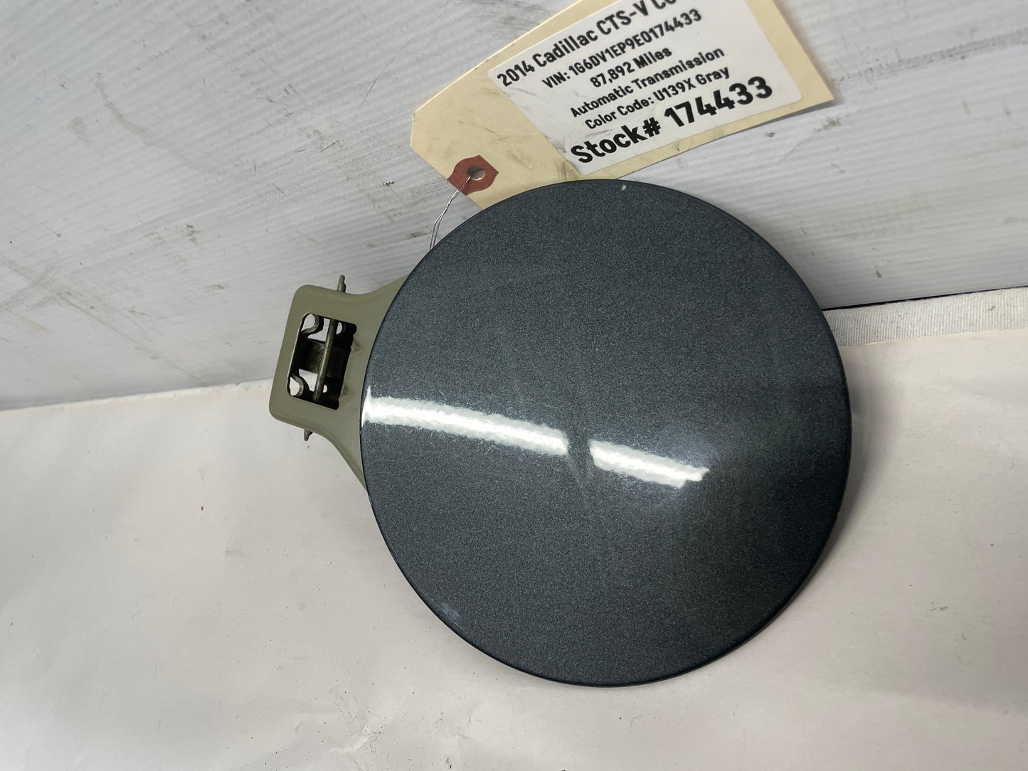 2014 Cadillac CTS-V Coupe Fuel Gas Tank Door Cover OEM - Day's Parts Yard
