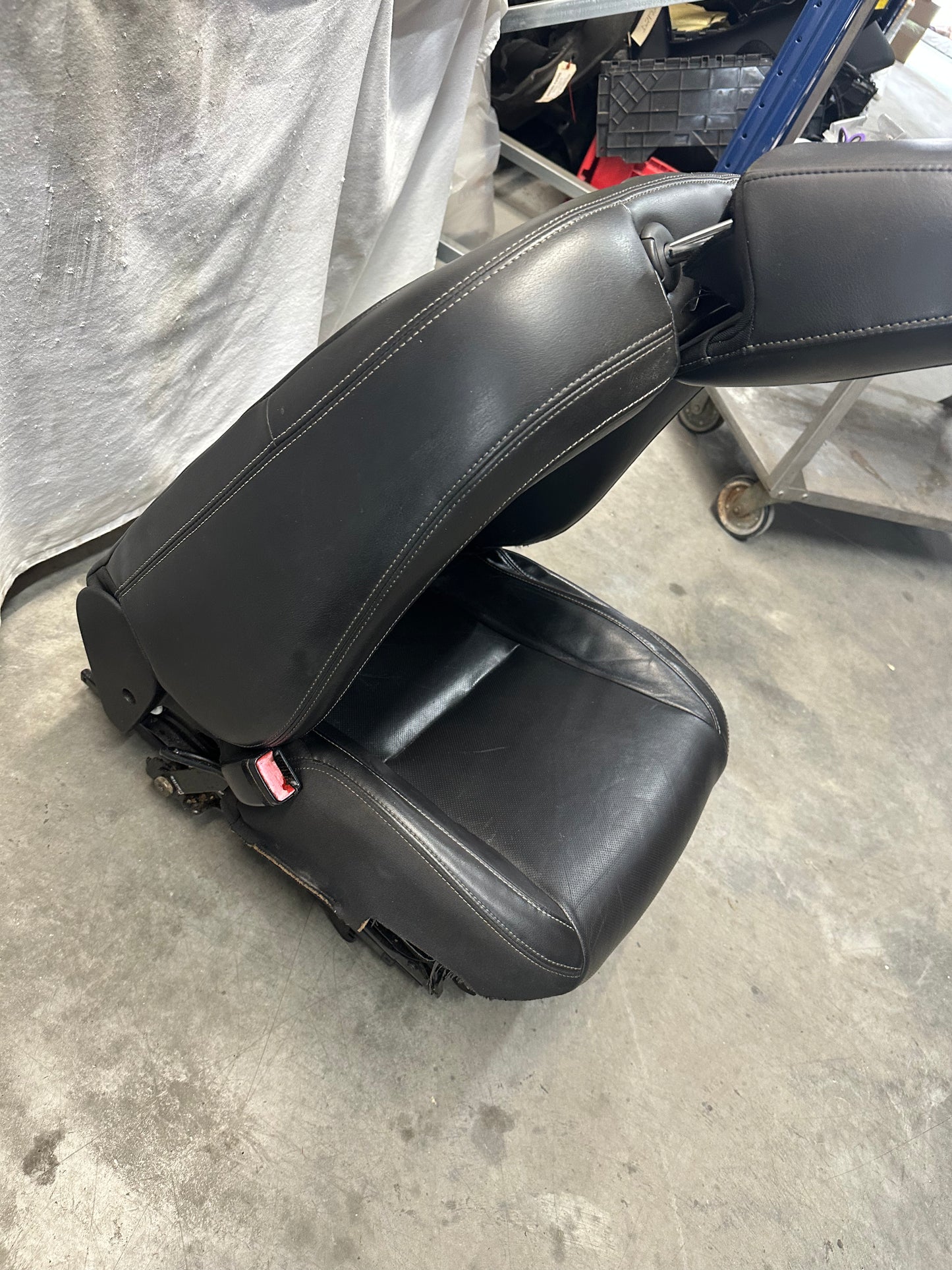 2010 Chevy Camaro SS Seats Fronts and Rears Black Leather OEM - Day's Parts Yard