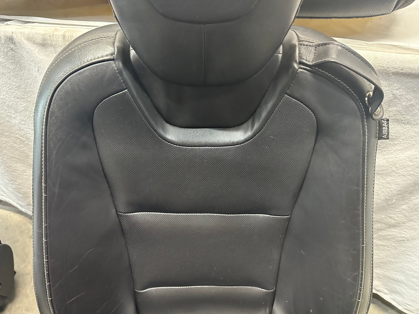 2010 Chevy Camaro SS Seats Fronts and Rears Black Leather OEM - Day's Parts Yard