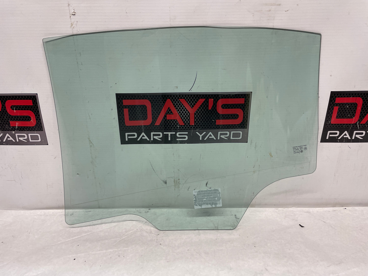 2008 Pontiac G8 Base LH Driver Rear Door Window Glass OEM - Day's Parts Yard
