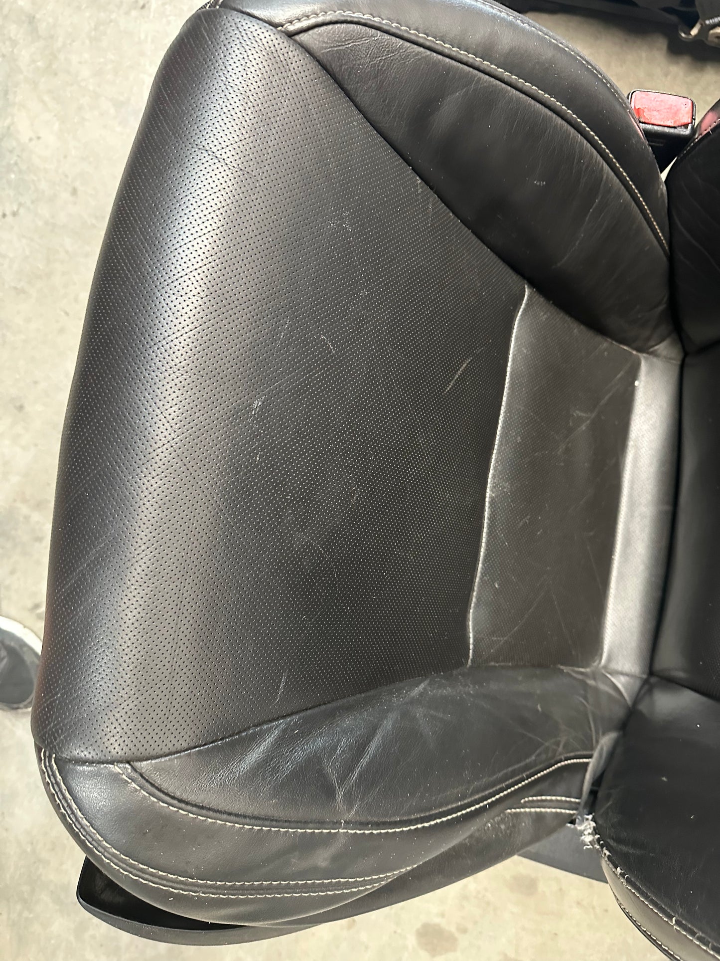 2010 Chevy Camaro SS Seats Fronts and Rears Black Leather OEM - Day's Parts Yard