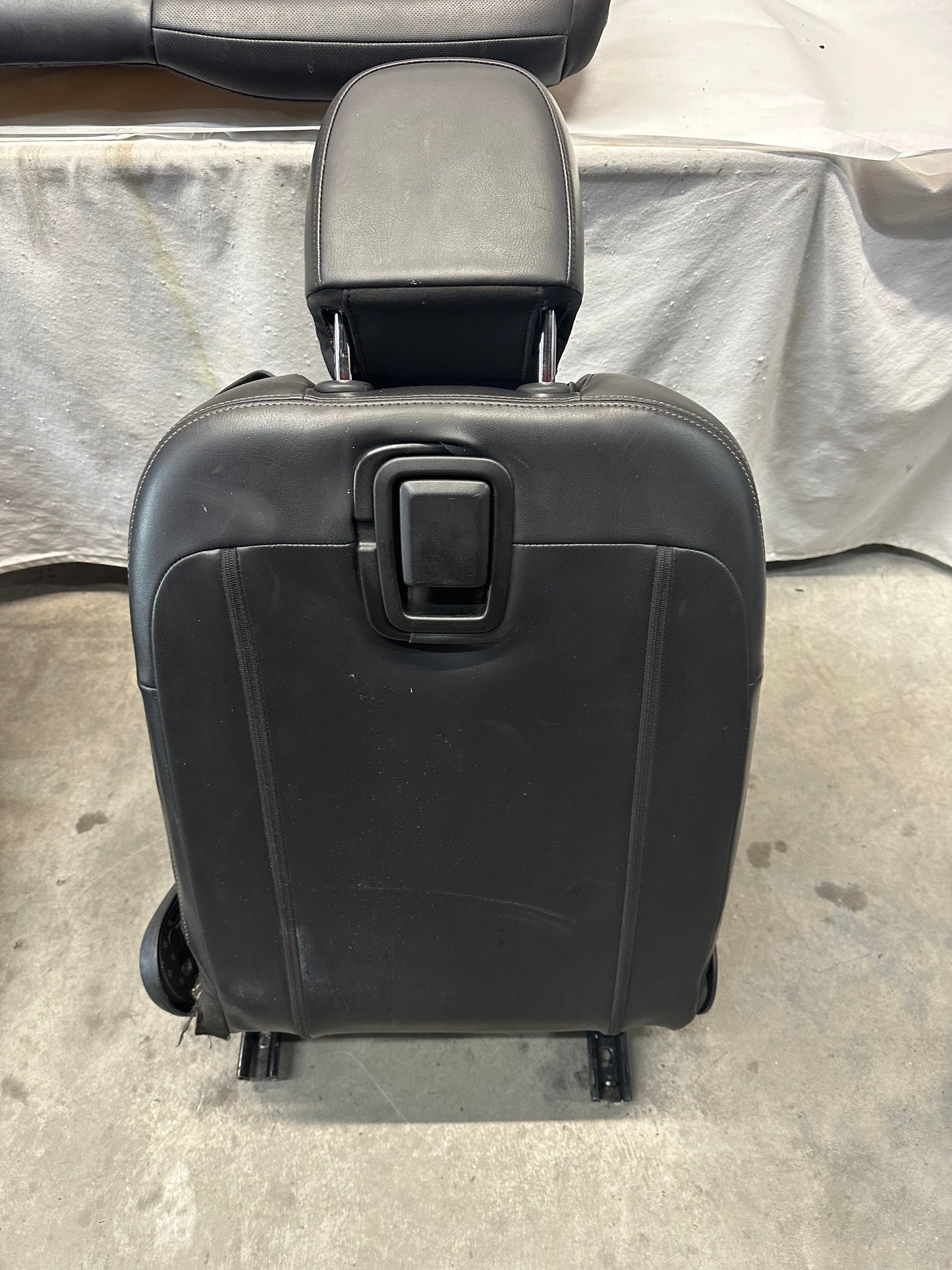 2010 Chevy Camaro SS Seats Fronts and Rears Black Leather OEM - Day's Parts Yard