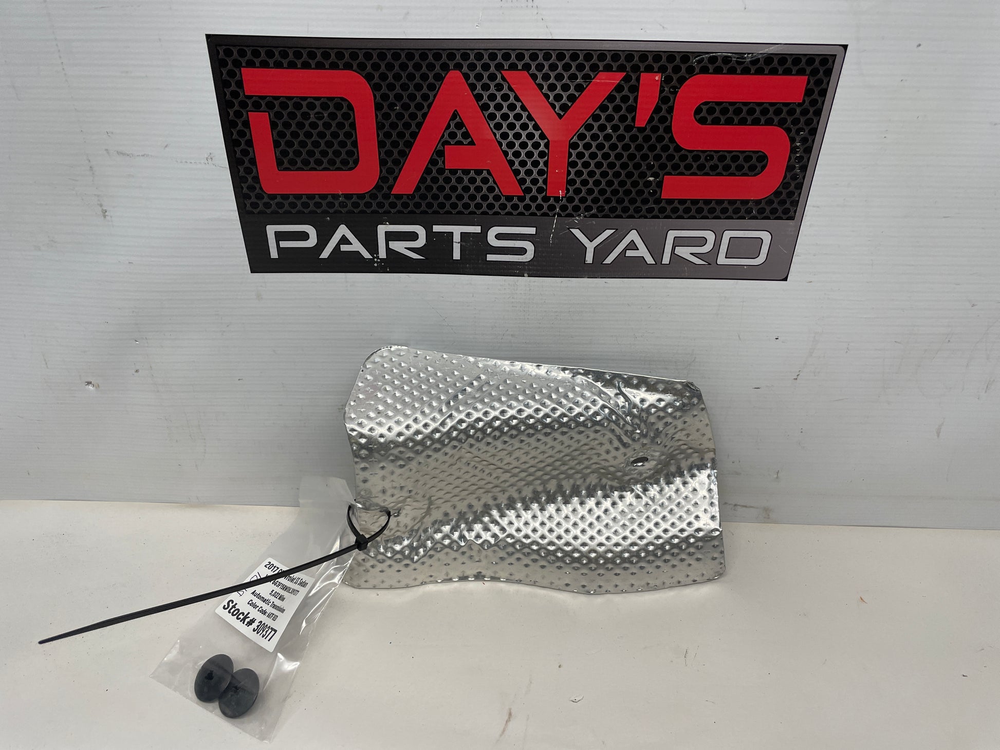 2017 Chevy SS Sedan Starter Heat Shield OEM - Day's Parts Yard