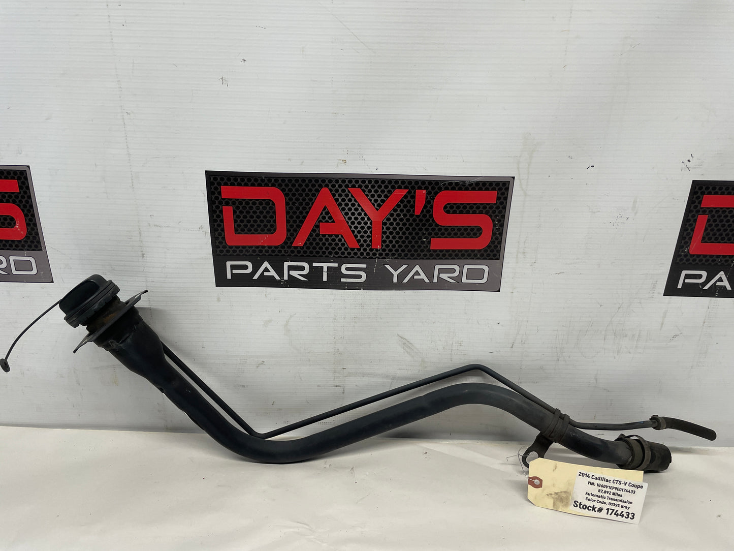 2014 Cadillac CTS-V Coupe Fuel Tank Filler Neck Assembly OEM - Day's Parts Yard