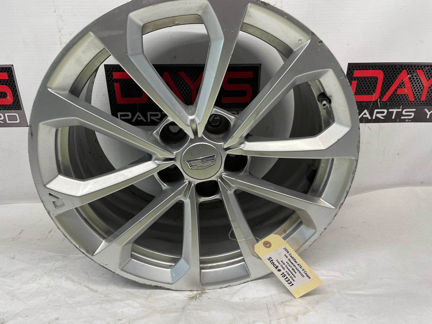2016 Cadillac ATS-V Coupe Factory OEM Rear Wheel 18X9.5 - Day's Parts Yard