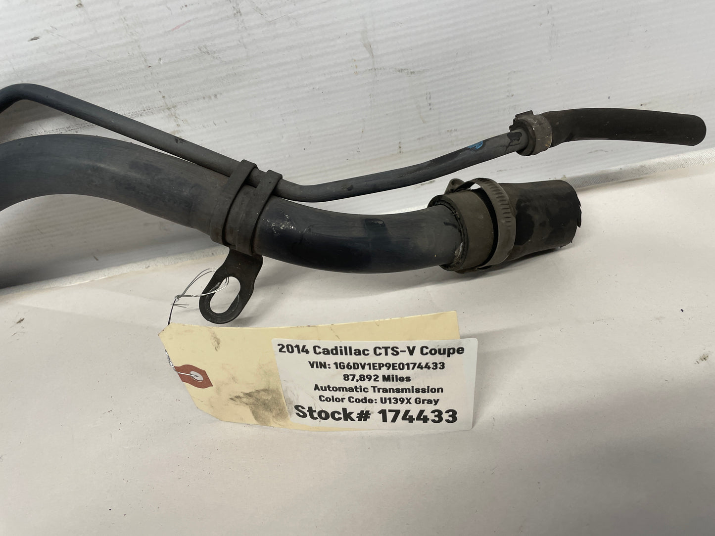 2014 Cadillac CTS-V Coupe Fuel Tank Filler Neck Assembly OEM - Day's Parts Yard