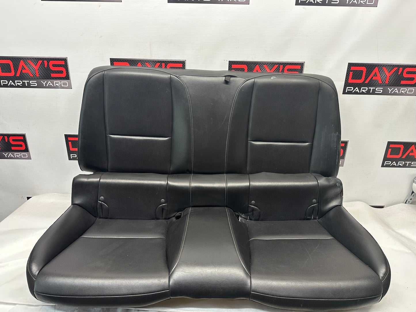 2010 Chevy Camaro SS Seats Fronts and Rears Black Leather OEM - Day's Parts Yard