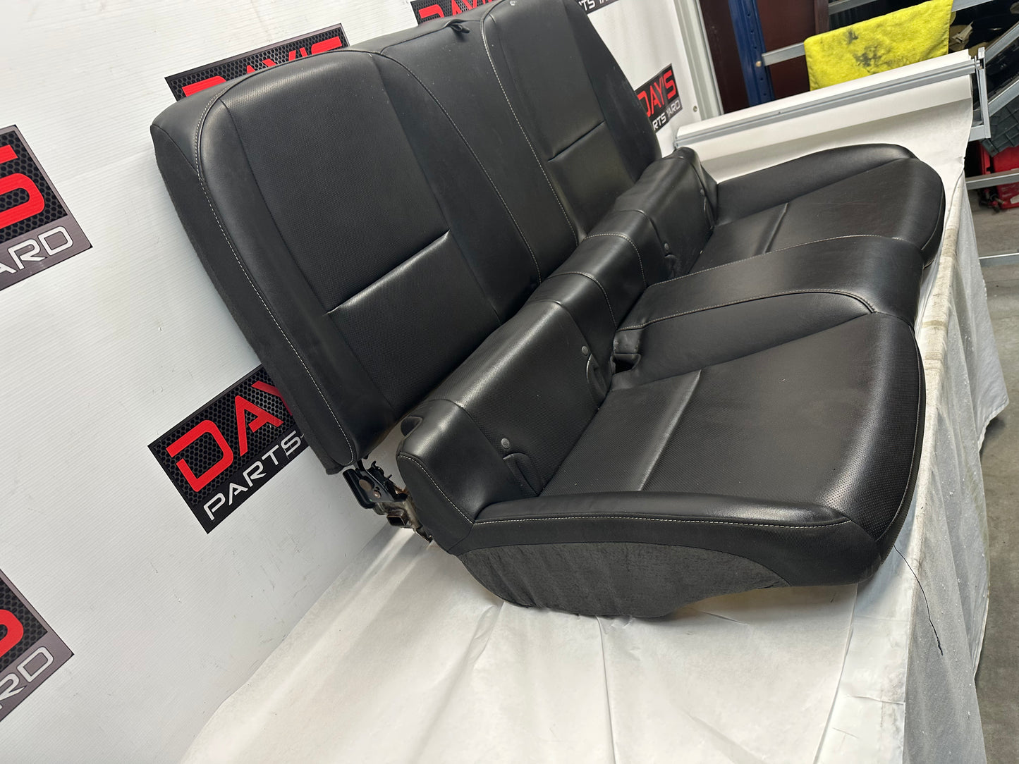 2010 Chevy Camaro SS Seats Fronts and Rears Black Leather OEM - Day's Parts Yard