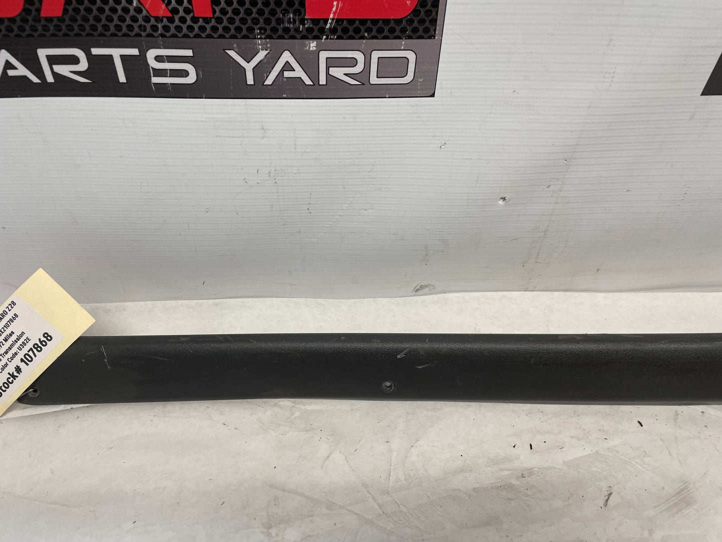 1999 Chevy Camaro Z28 LH Driver Lower Interior Kick Panel OEM - Day's Parts Yard