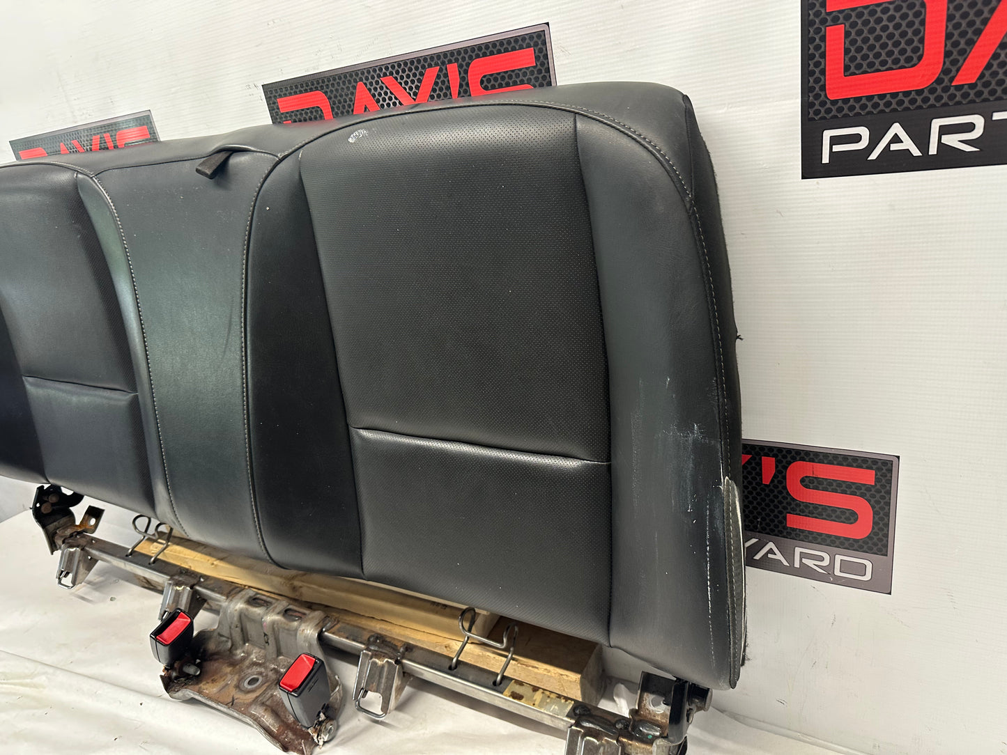 2010 Chevy Camaro SS Seats Fronts and Rears Black Leather OEM - Day's Parts Yard