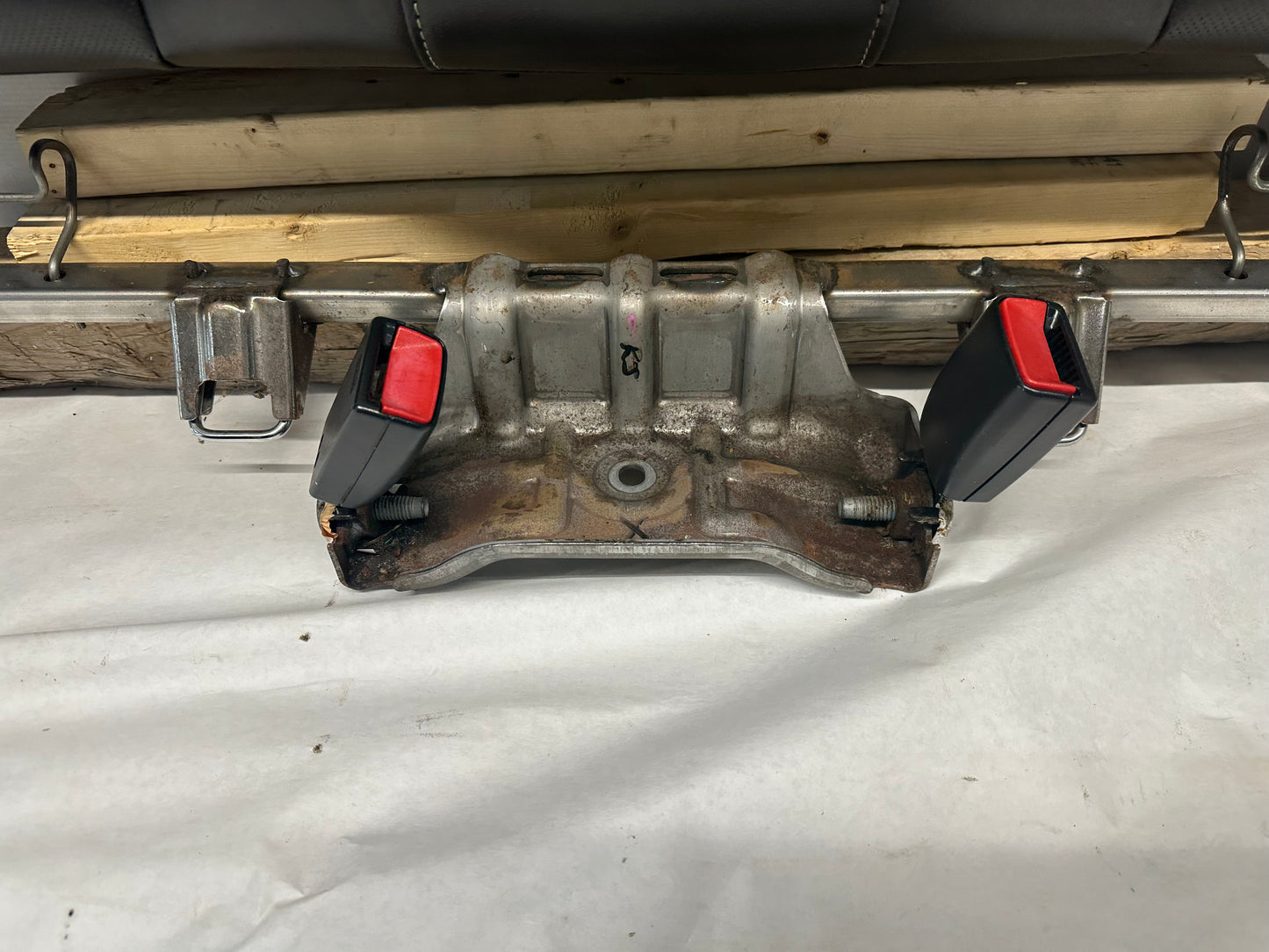 2010 Chevy Camaro SS Seats Fronts and Rears Black Leather OEM - Day's Parts Yard
