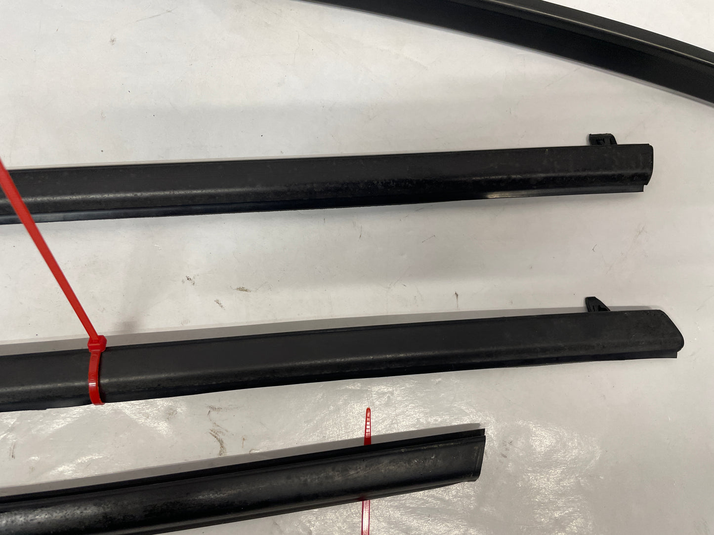 2016 Chevy SS Sedan Black Door Window Belt Molding Set w/ Gutter Drip Molding OEM - Day's Parts Yard