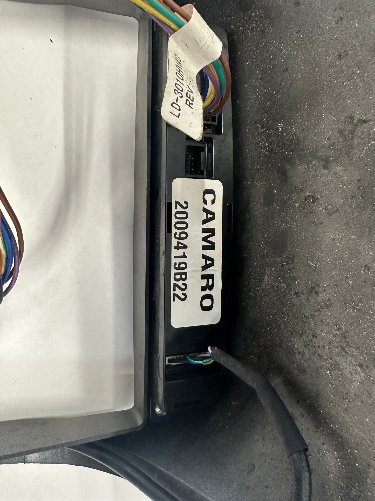 2010 Chevy Camaro SS Aftermarket Pioneer Radio/ DVD w/ Bezel Control Panel Mount - Day's Parts Yard