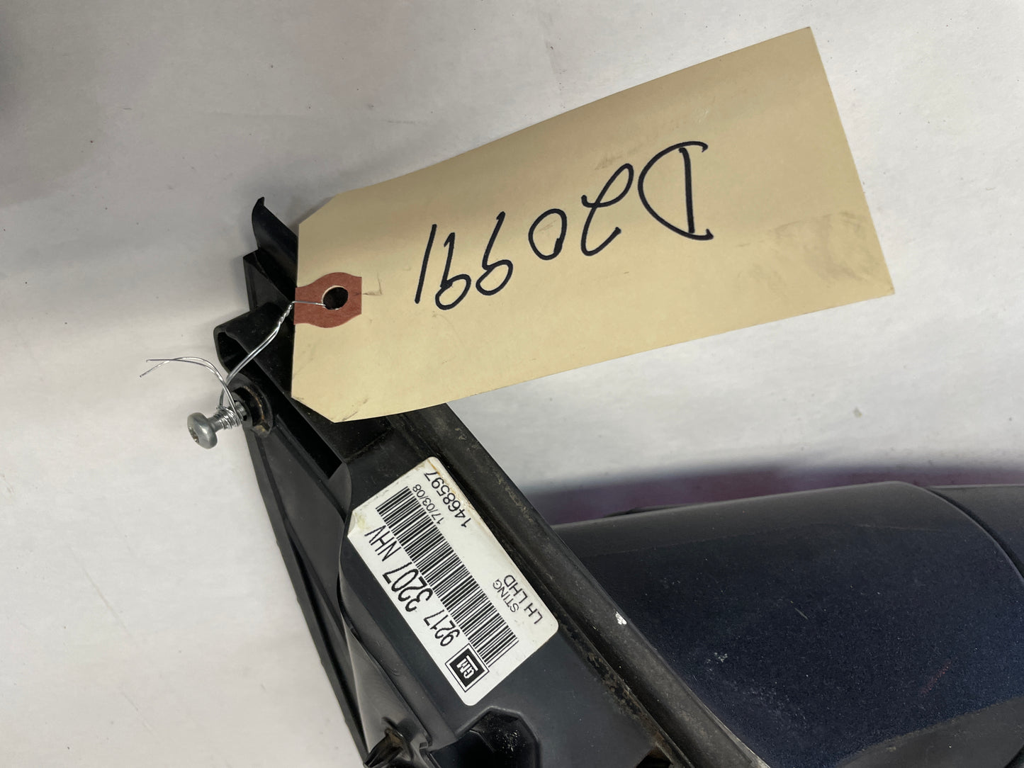 2009 Pontiac G8 LH Driver Exterior Side Door Mirror OEM - Day's Parts Yard