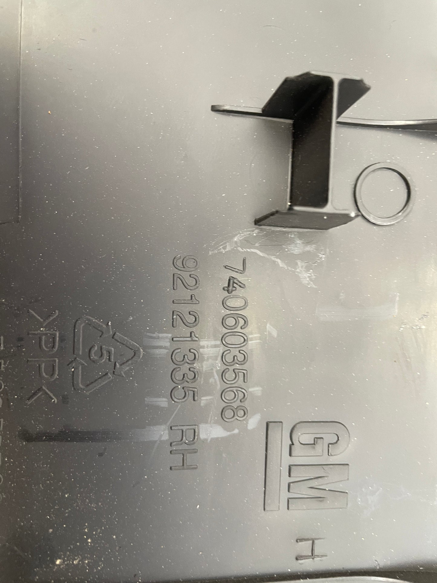 2017 Chevy SS Sedan RH Passenger Interior B Pillar Trim Molding Cover OEM - Day's Parts Yard