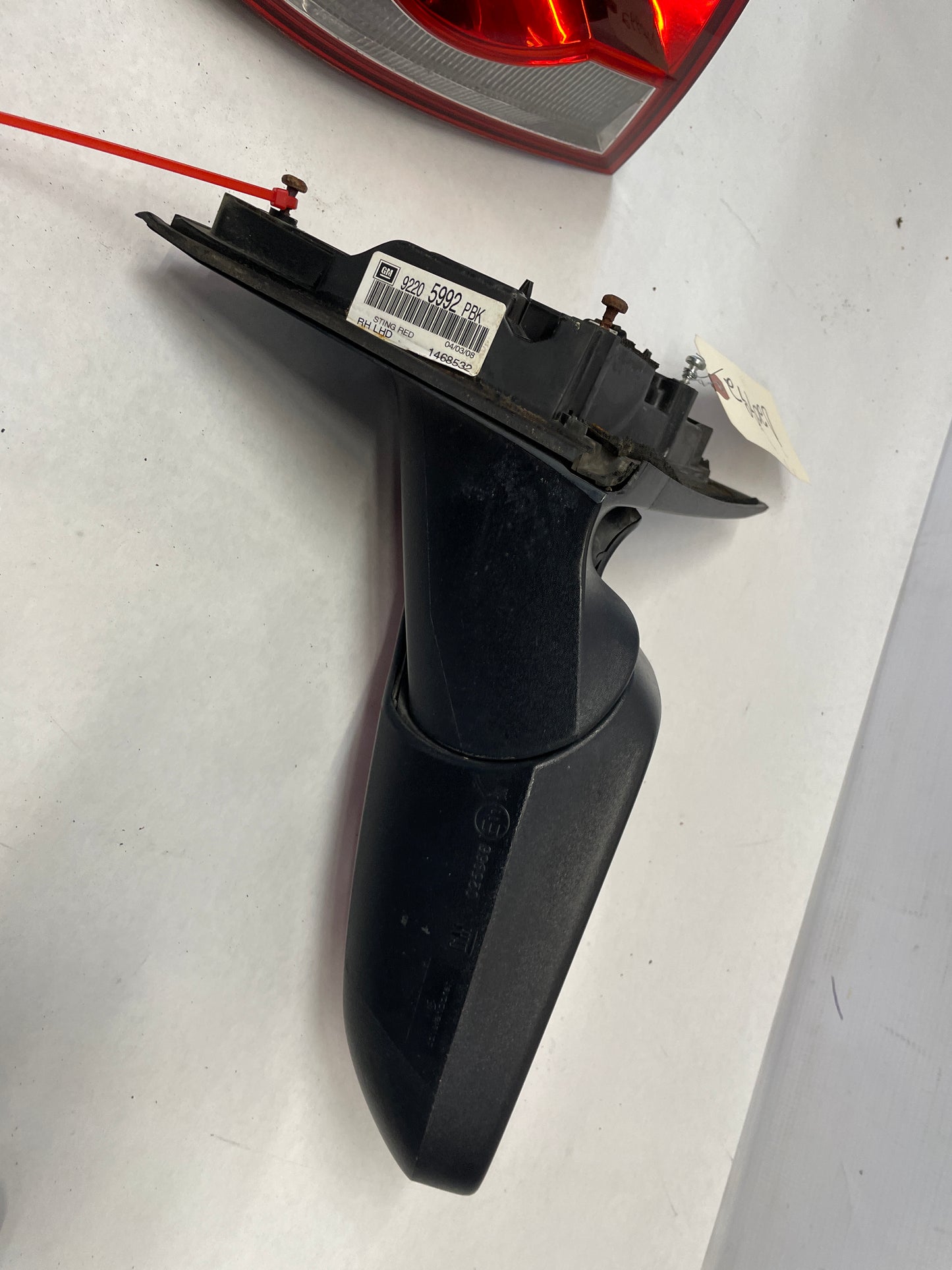 2009 Pontiac G8 RH Passenger Exterior Side Door Mirror OEM - Day's Parts Yard
