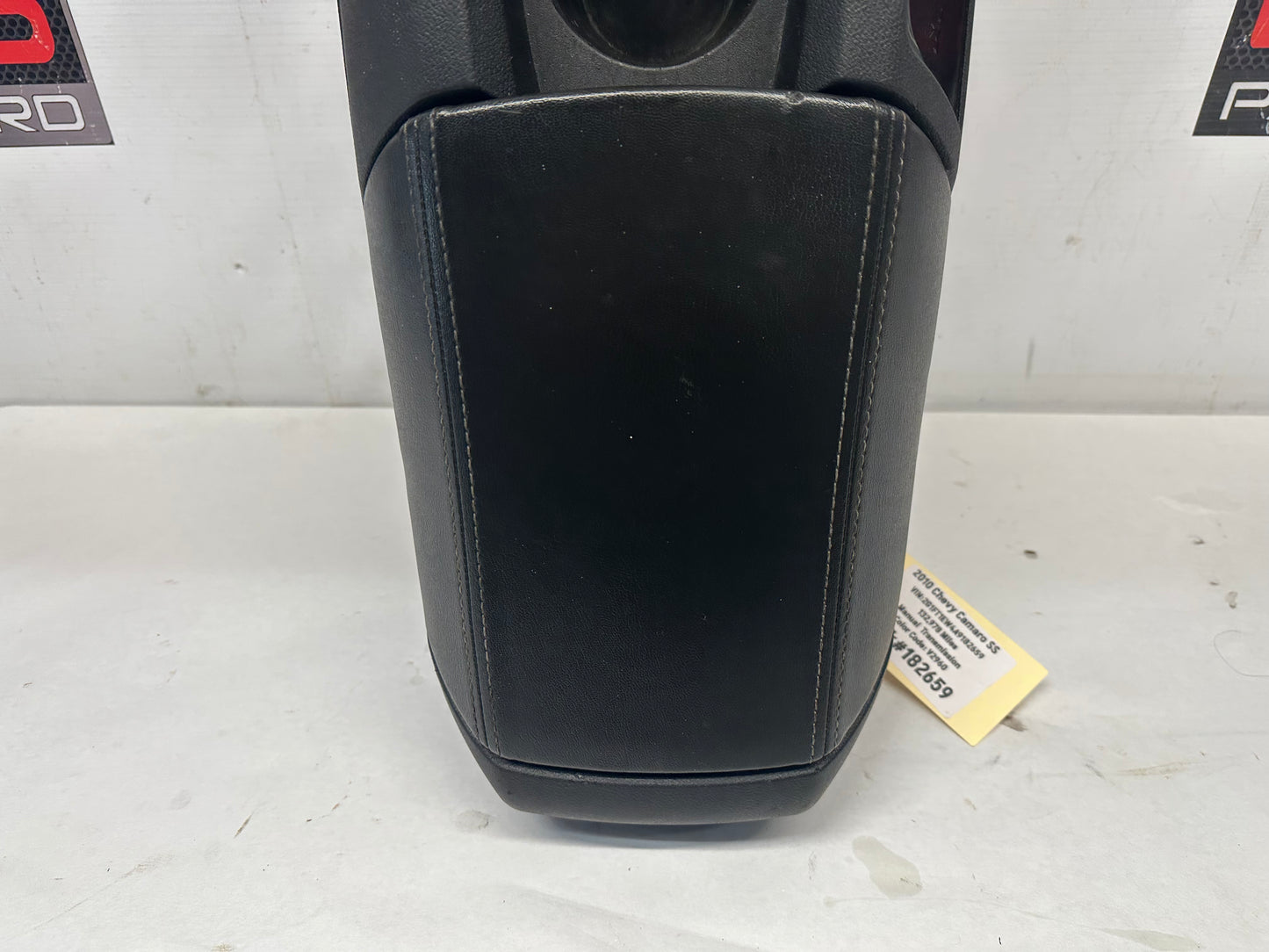 2010 Chevy Camaro SS Complete Center Console Arm Rest w/ Auxiliary Gauges OEM - Day's Parts Yard