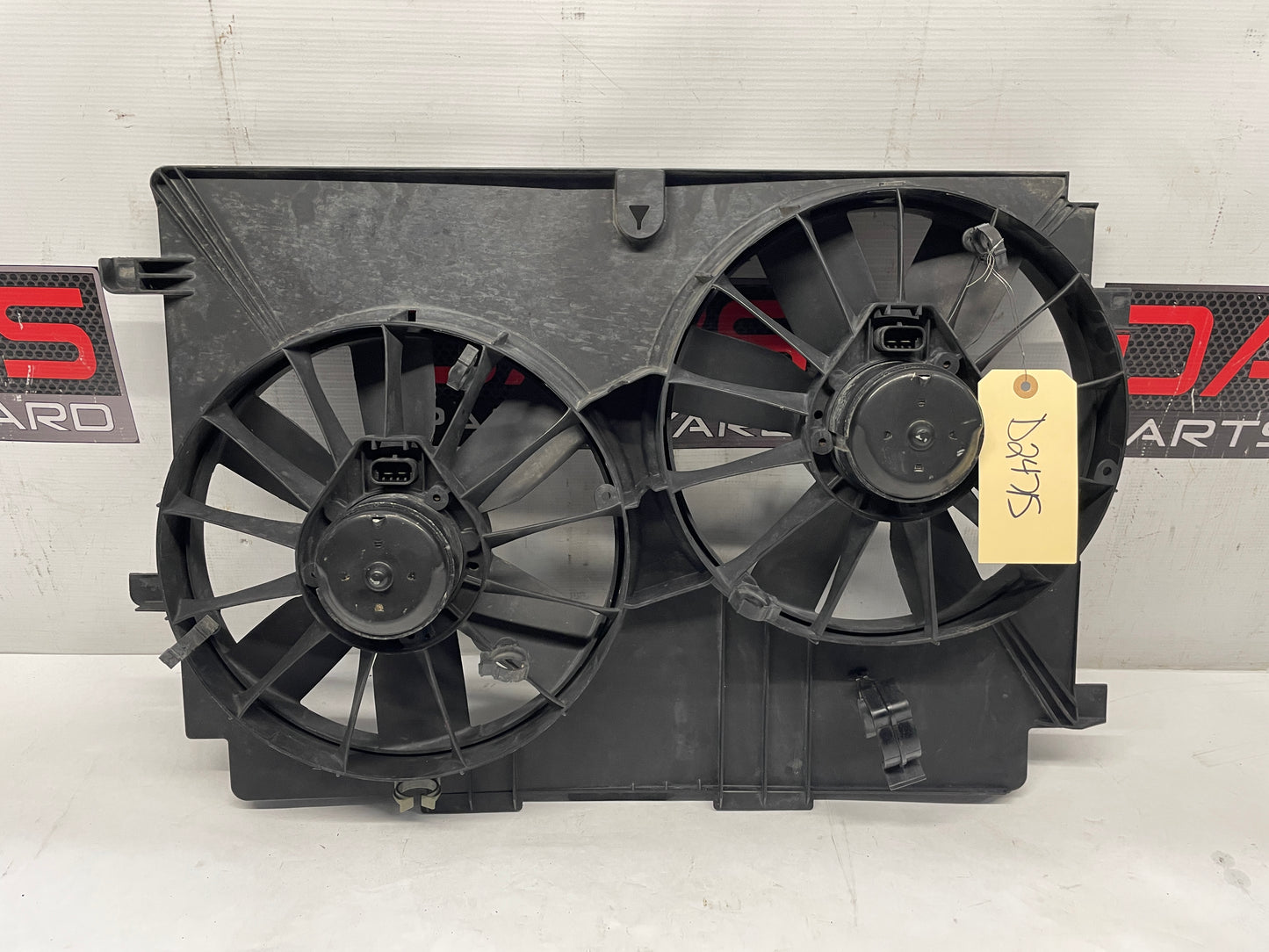 2000 Chevy Camaro Z28 Dual Radiator Cooling Fans Motors Assembly OEM - Day's Parts Yard