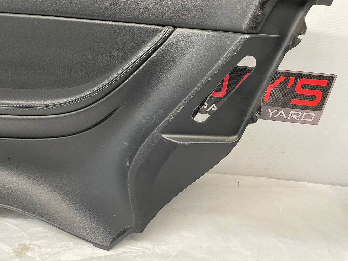 2005 Pontiac GTO RH Passenger Rear Interior Quarter Door Panel Trim Black OEM - Day's Parts Yard