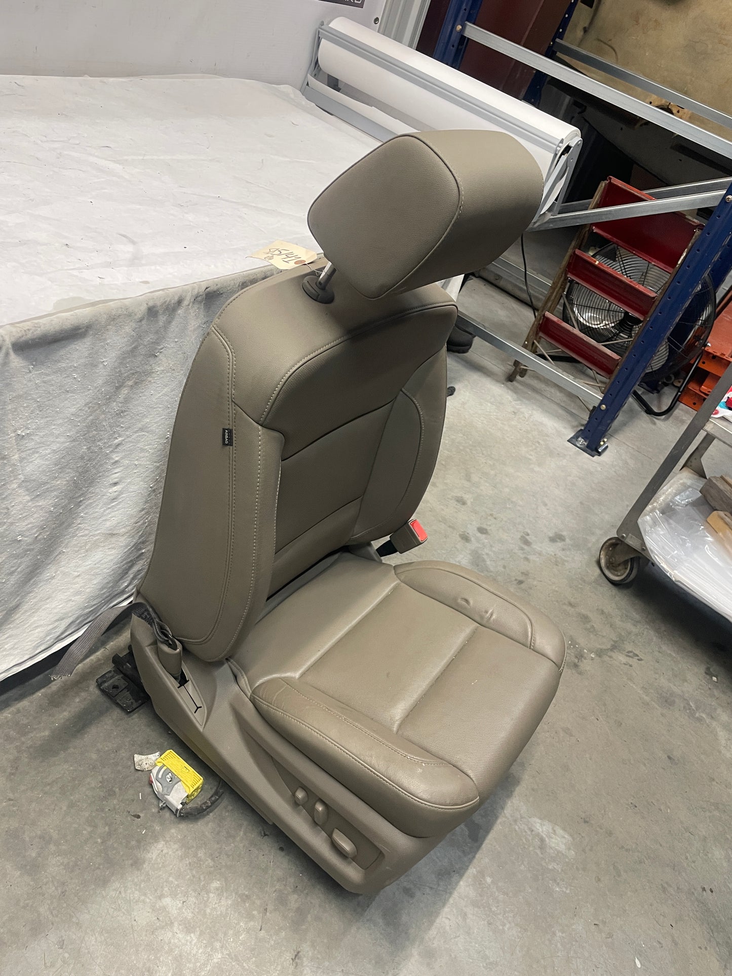 2018 GMC Sierra K1500 SLT Seat Front RH Passenger Coca Dune OEM