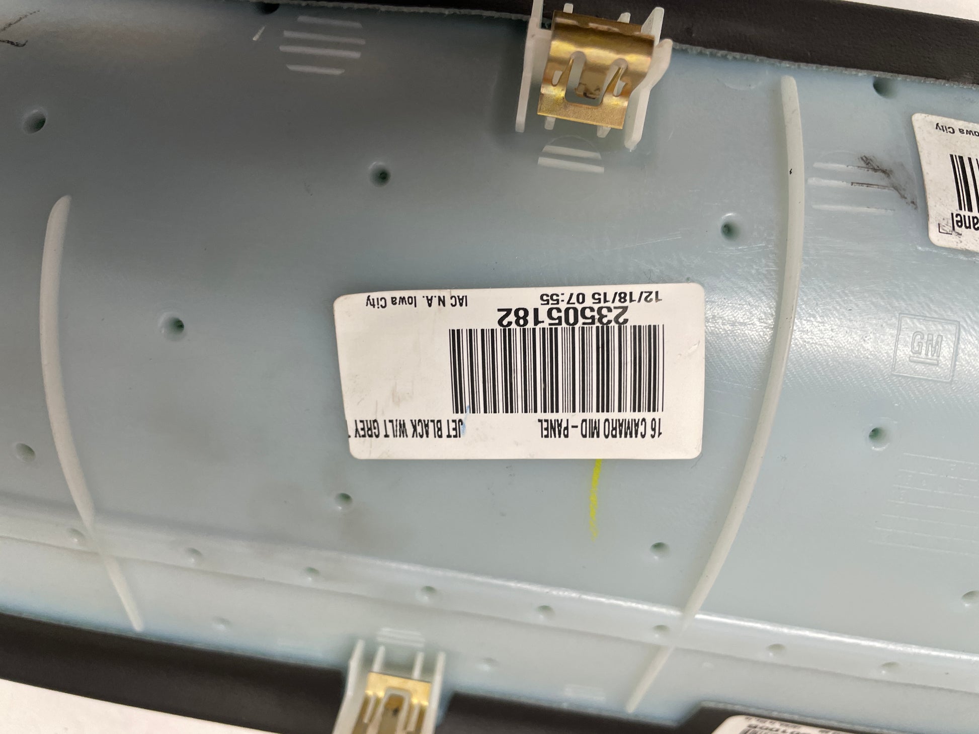 2016 Chevy Camaro SS RH Passenger Side Dash Trim Panel OEM - Day's Parts Yard