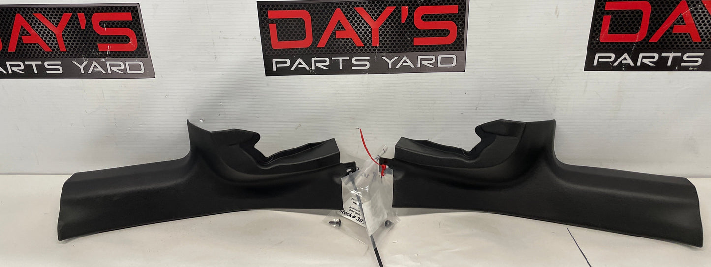 2017 Chevy SS Sedan RH & LH Rear Interior Carpet Retainer Sill Trim OEM - Day's Parts Yard
