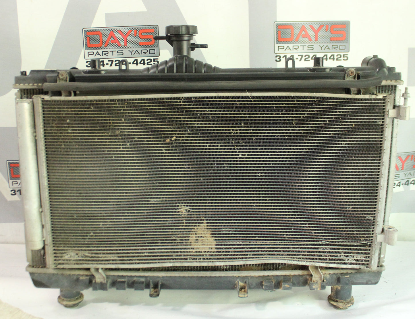 2013 Chevy Camaro SS 1LE Cooler Assembly Radiator AC Condenser Cooling Fan OEM - Day's Parts Yard