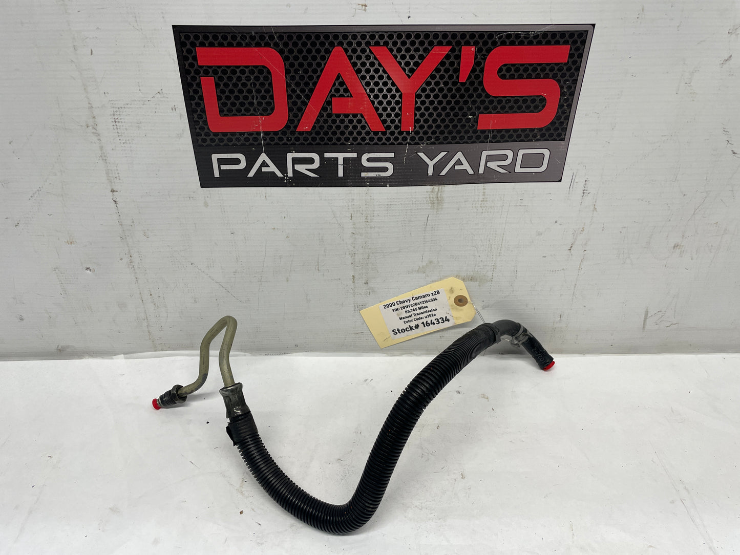 2000 Chevy Camaro Z28 Power Steering Line Hose Tube OEM - Day's Parts Yard