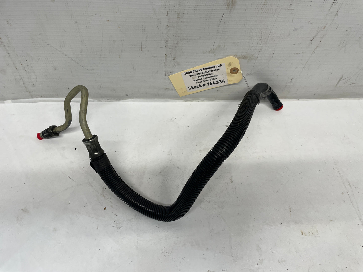 2000 Chevy Camaro Z28 Power Steering Line Hose Tube OEM - Day's Parts Yard