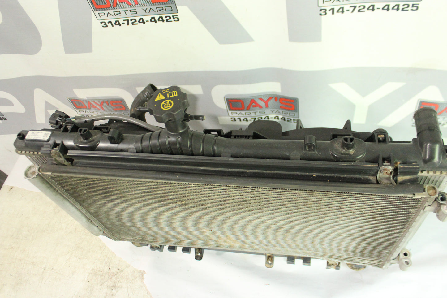 2013 Chevy Camaro SS 1LE Cooler Assembly Radiator AC Condenser Cooling Fan OEM - Day's Parts Yard