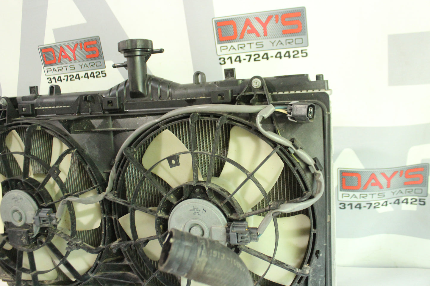 2013 Chevy Camaro SS 1LE Cooler Assembly Radiator AC Condenser Cooling Fan OEM - Day's Parts Yard