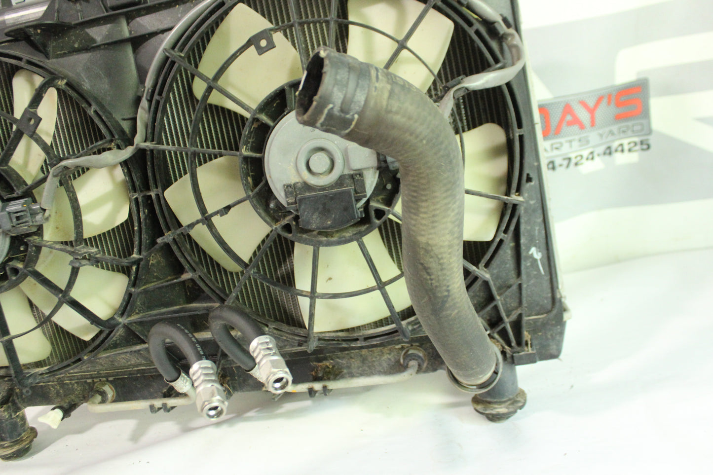 2013 Chevy Camaro SS 1LE Cooler Assembly Radiator AC Condenser Cooling Fan OEM - Day's Parts Yard